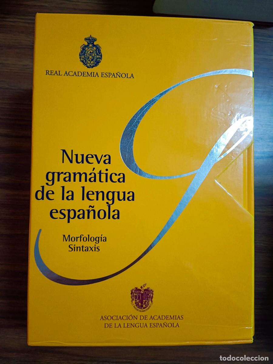 Livros em segunda m&atilde;o: NUEVA GRAMATICA DE LA LENGUA ESPA&Ntilde;OLA - 2 TOMOS - REAL ACADEMIA ESPA&Ntilde;OLA