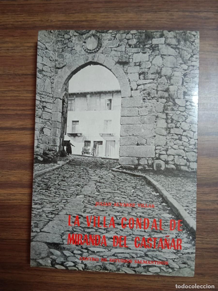 Livros em segunda m&atilde;o: LA VILLA CONDAL DE MIRANDA DEL CASTA&Ntilde;AR - Julian Alvarez Villar