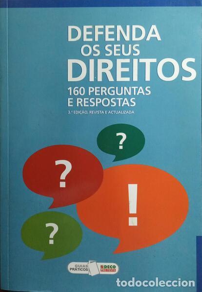 B&uuml;cher: LINO. (Ant&oacute;nio) - DEFENDA OS SEUS DIREITOS. 160 PERGUNTAS E RESPOSTAS.