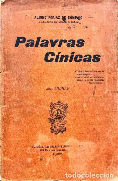 Libri di seconda mano: FORJAZ DE SAMPAIO. (Albino) - PALAVRAS C&Iacute;NICAS.