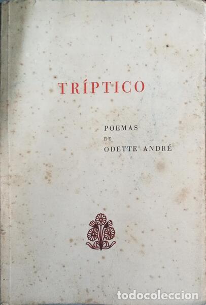 Libros: ANDR&Eacute;. (Odette) - TR&Iacute;PTICO. - Foto 1