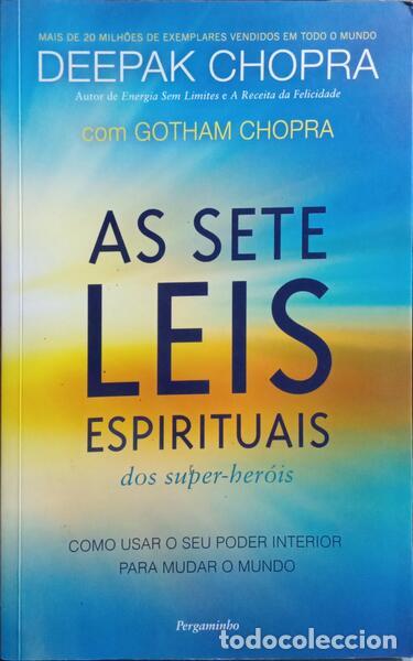 Libros: CHOPRA. (Deepak) e Gotham Chopra. - AS SETE LEIS ESPIRITUAIS DOS SUPER-HER&Oacute;IS. - Foto 1