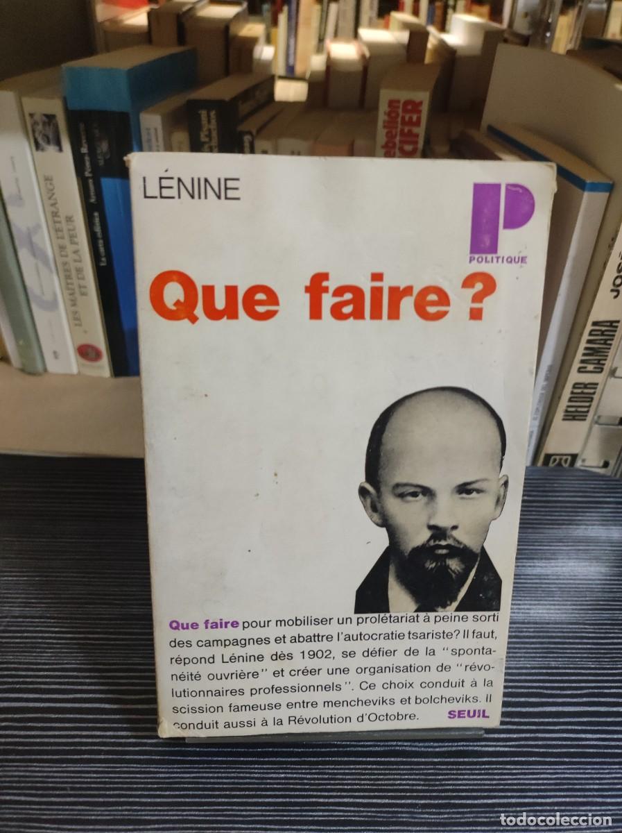 Libros: QUE FAIRE? LENINE POLITIQUE - Foto 1