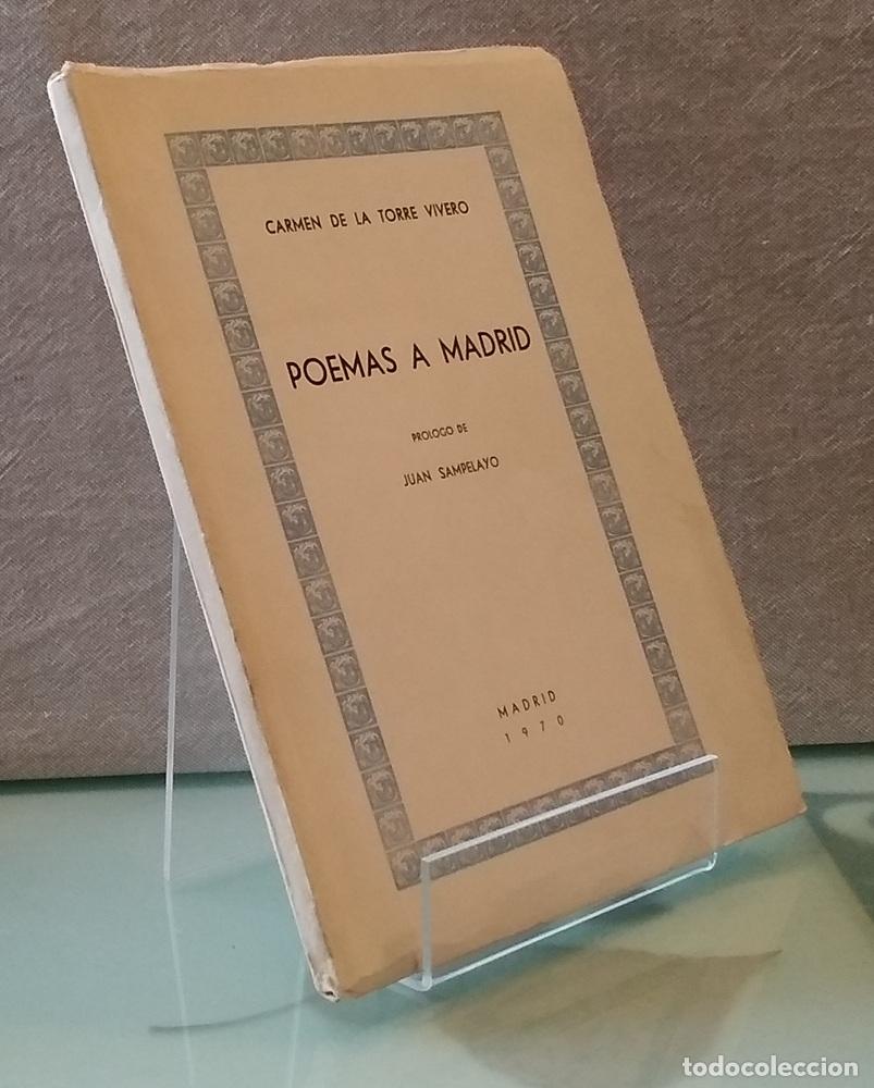 B&uuml;cher: Poemas a Madrid (ejemplar 37 de 200, firmado por la autora) - Carmen de la Torre Vivero