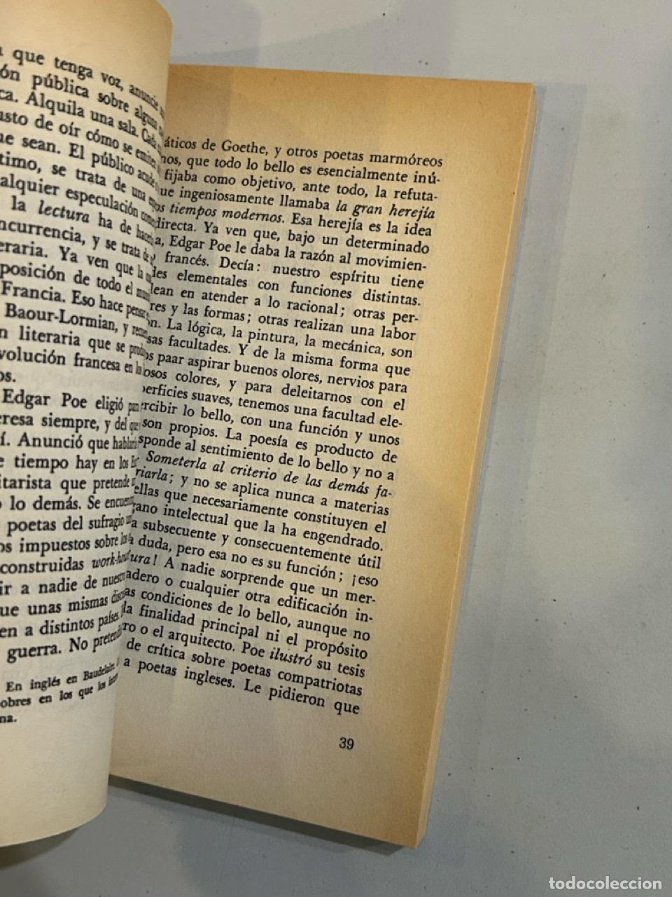Libros: Baudelaire - Edgar Allan Poe - Foto 2