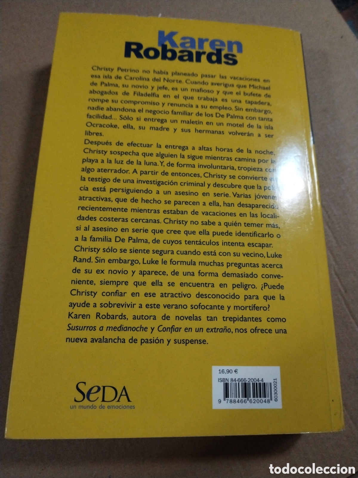 Libros: KAREN ROBARDS - MAREJADA - 1&ordm; EDICI&Oacute;N ENERO 2005 - Foto 2