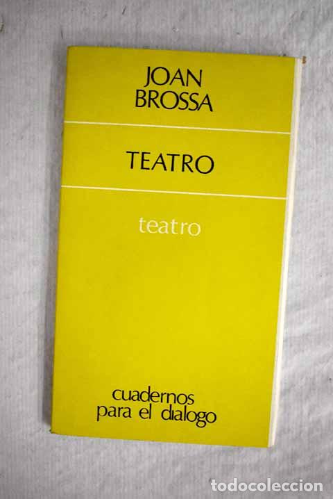 Libros: Teatro: Brossa, Joan.- Brossa, Joan - Foto 1
