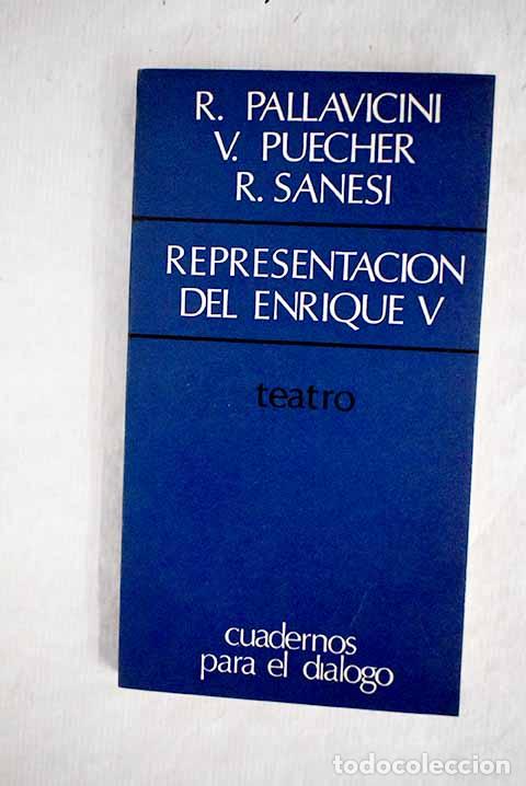 Libros: Representaci&oacute;n del Enrique V.- Shakespeare, William - Foto 1