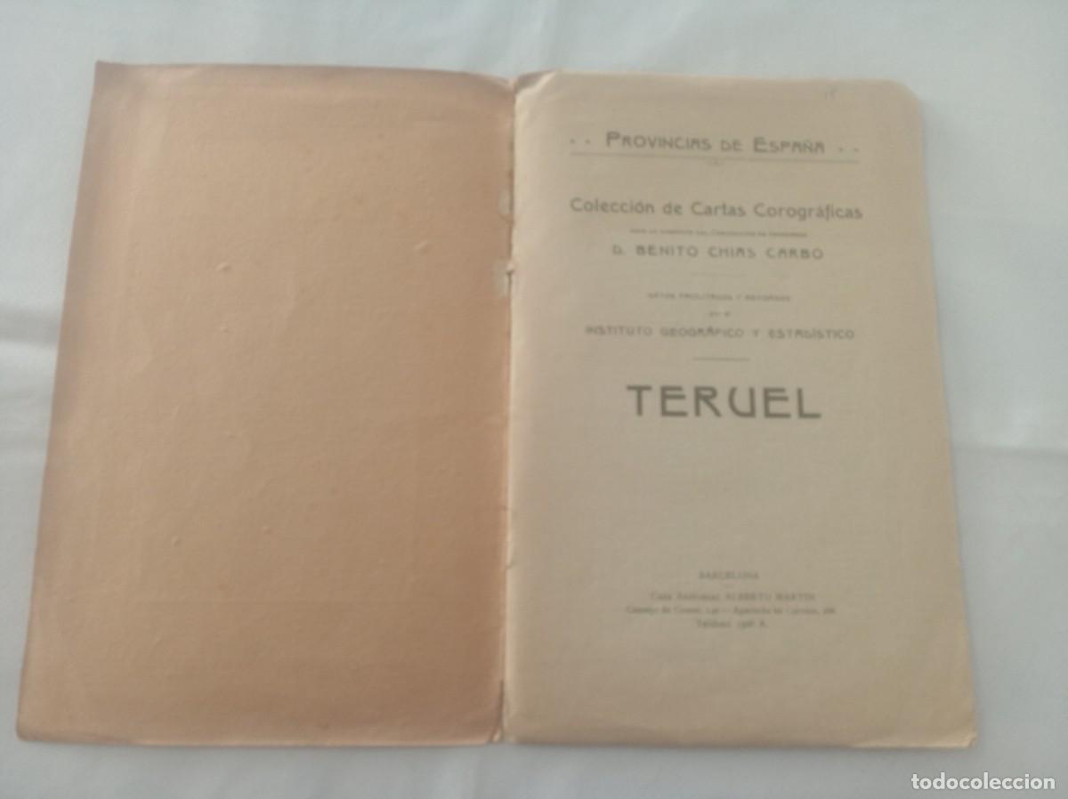 Libros: TERUEL MAPA Coleccion Provincias de Espa&ntilde;a - Foto 2