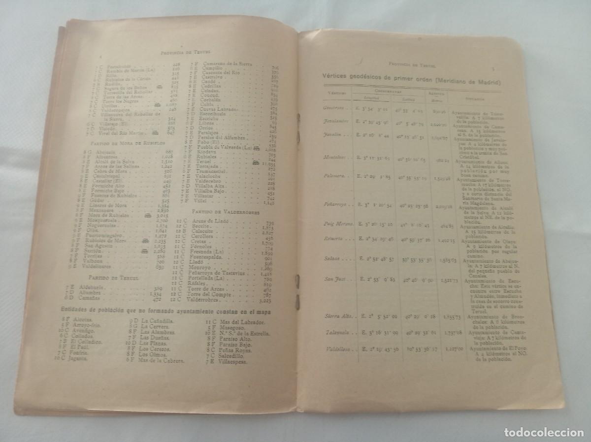 Libros: TERUEL MAPA Coleccion Provincias de Espa&ntilde;a - Foto 4