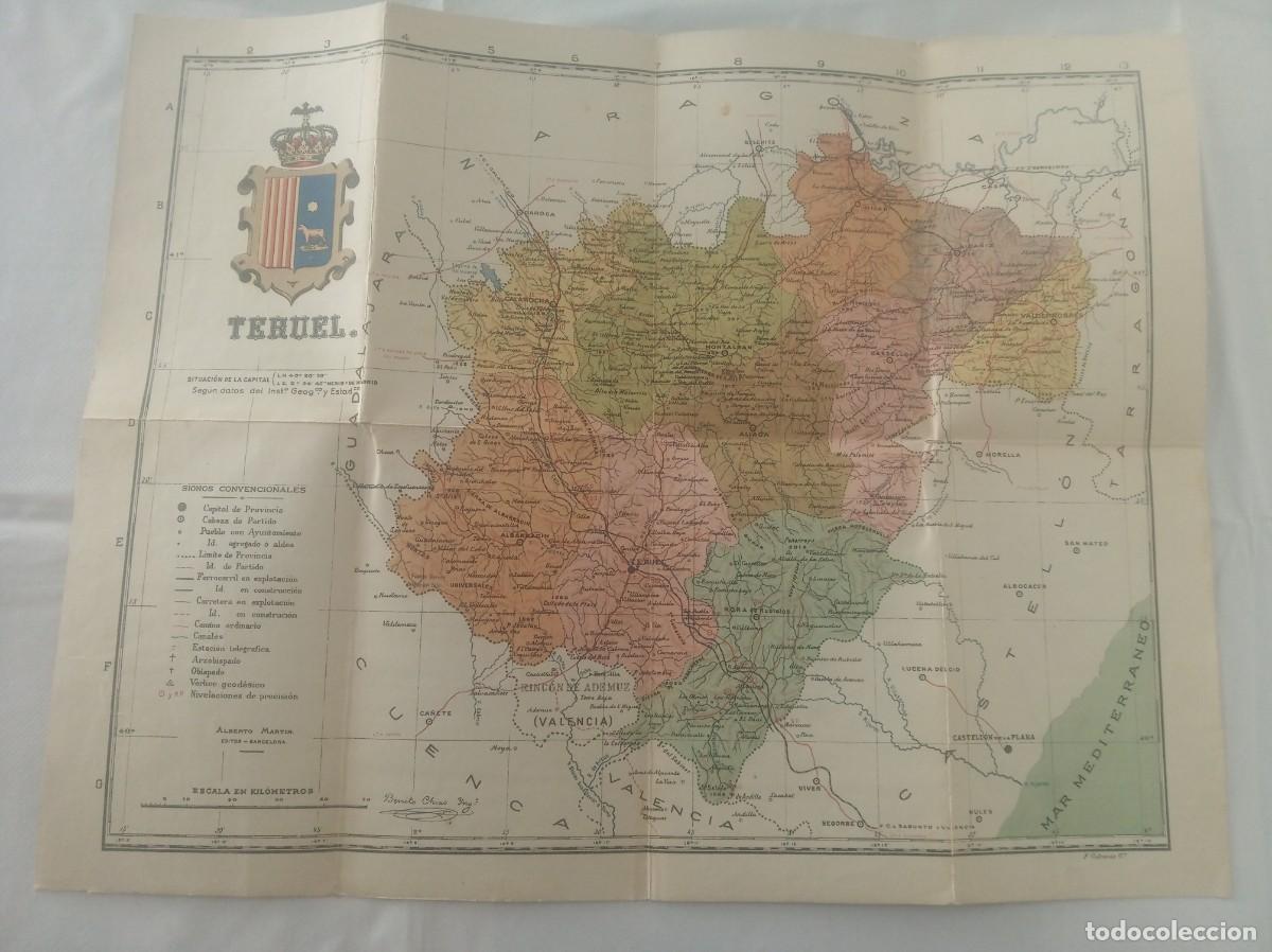 Libros: TERUEL MAPA Coleccion Provincias de Espa&ntilde;a - Foto 9