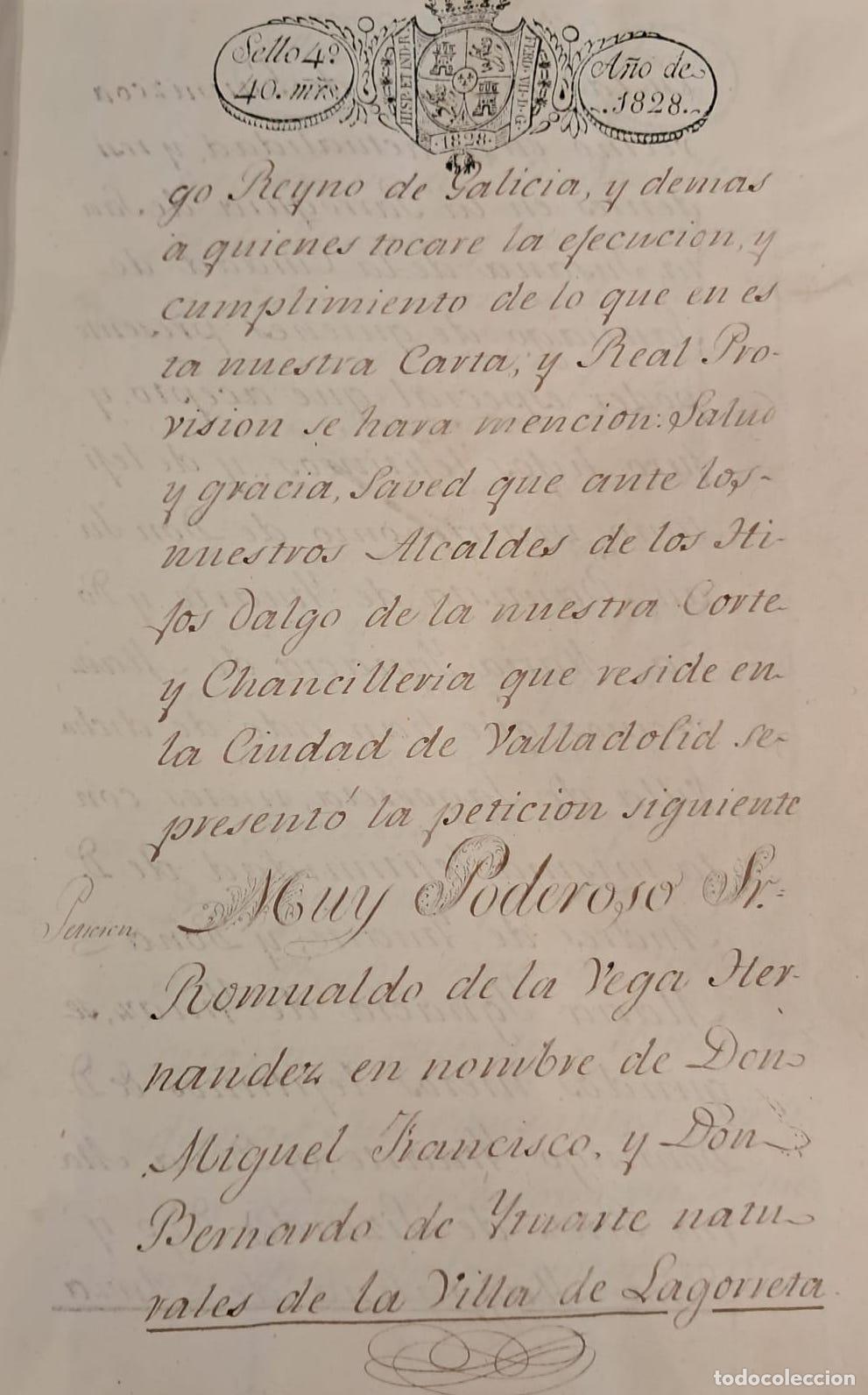 books: Provisi&oacute;n de S. M. de hidalgu&iacute;a a pedimento de D. Bernardo Ituarte - NO CONSTA AUTOR