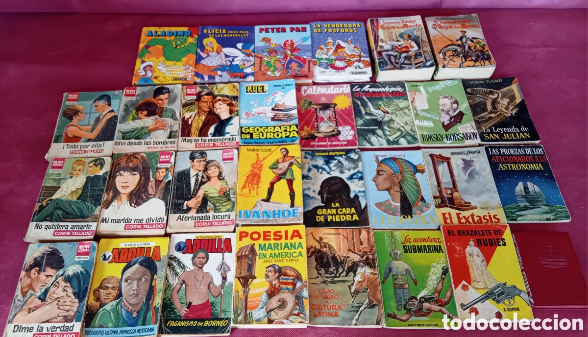 Libros: 30 LIBROS VINTAGE MINIS