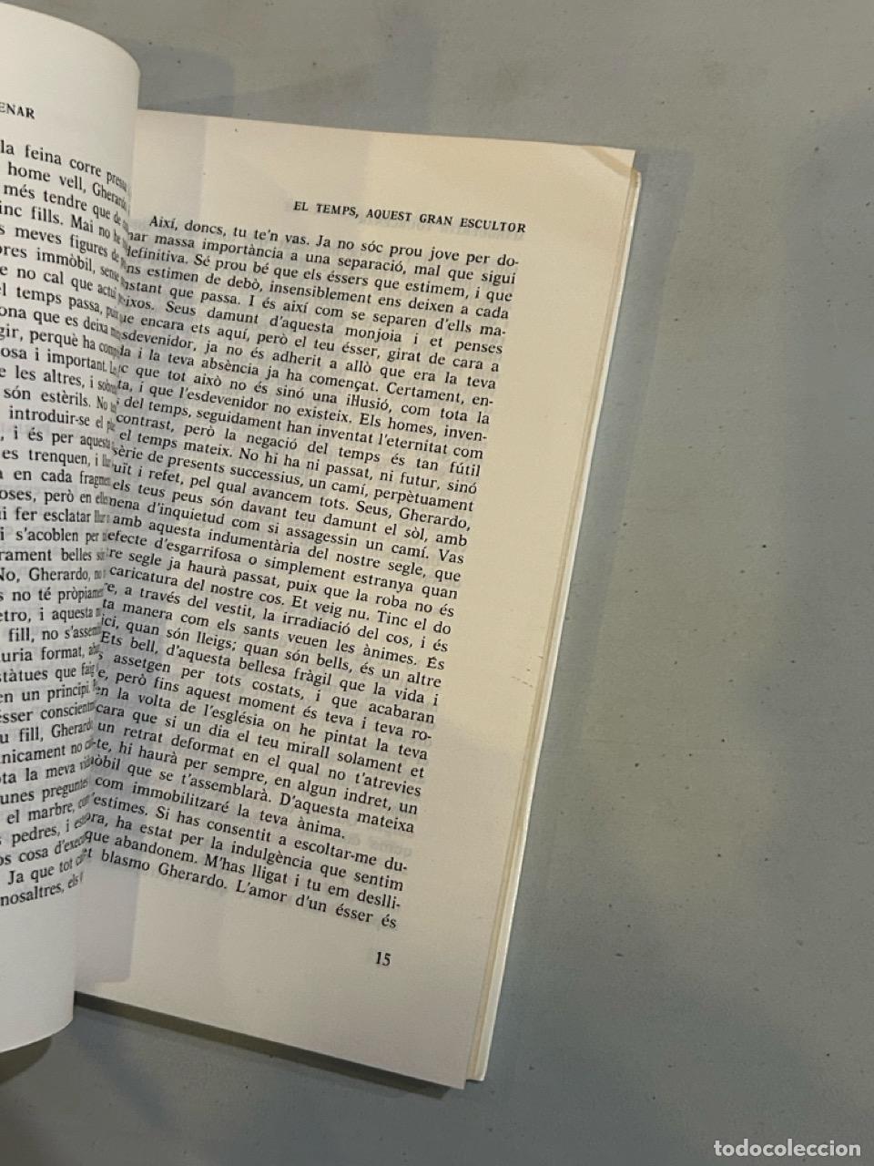 Libros: Marguerite Yourcenar - El temps, aquest gran escultor - Foto 2