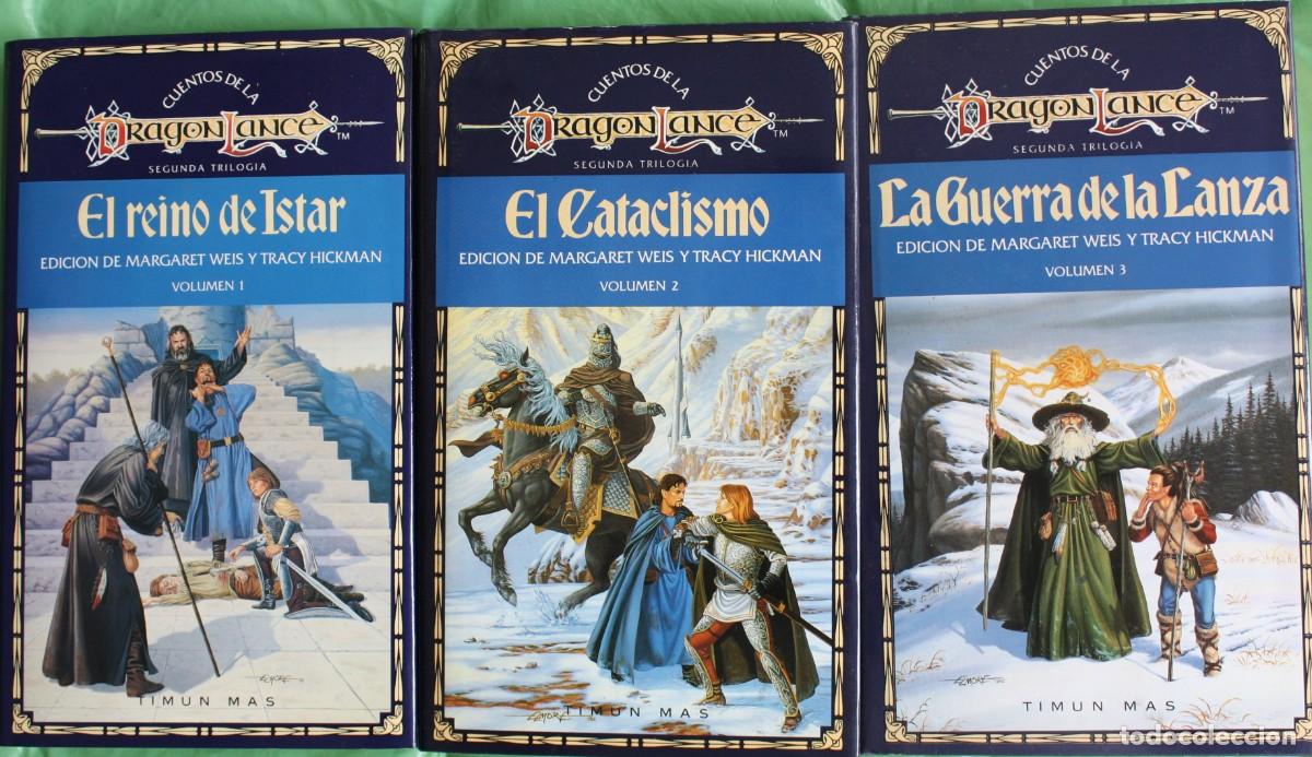 Libros: CUENTOS DE LA DRAGONLANCE - 2&ordf; TRILOGIA - Foto 1
