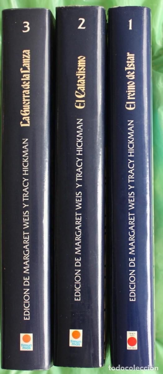 Libros: CUENTOS DE LA DRAGONLANCE - 2&ordf; TRILOGIA - Foto 2