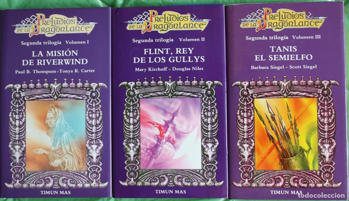 Libros: PRELUDIOS DE LA DRAGONLANCE - 2&ordf; TRILOGIA - Foto 1