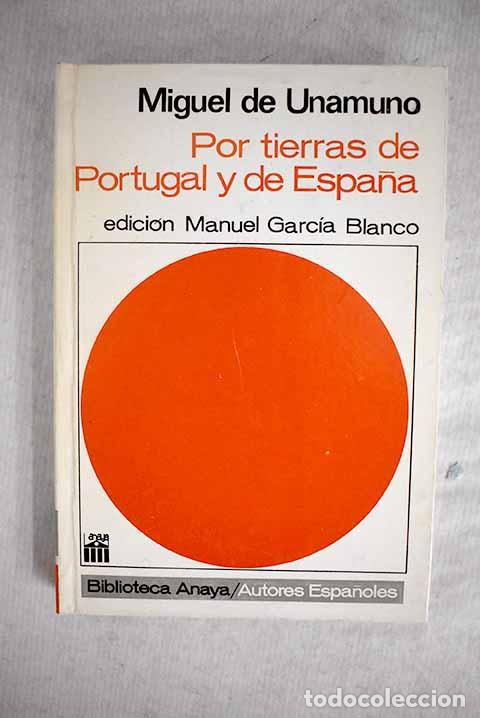 Libros: Por tierras de Portugal y de Espa&ntilde;a.- Unamuno, Miguel de