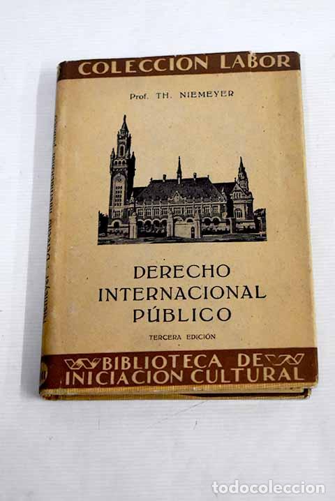Libros: Derecho internacional p&uacute;blico.- Niemeyer, Theodor - Foto 1