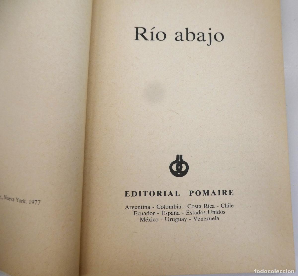 Libros: RIO ABAJO ,MAURA STANTON 1977 - Foto 3