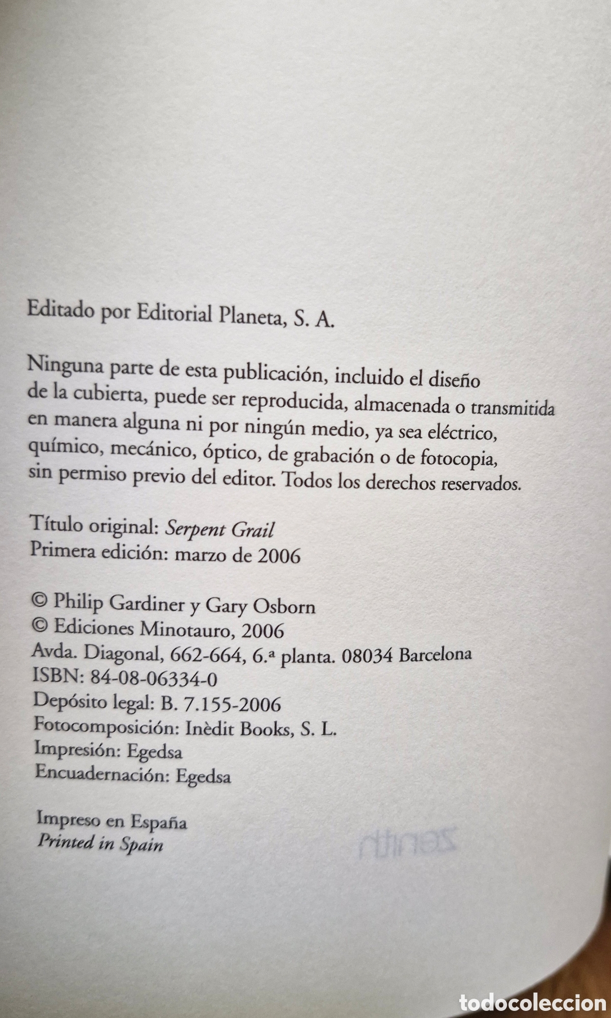 Libros: EL GRIAL Y LA SERPIENTE - Philip Gardiner/ Gary Osborn - Foto 4