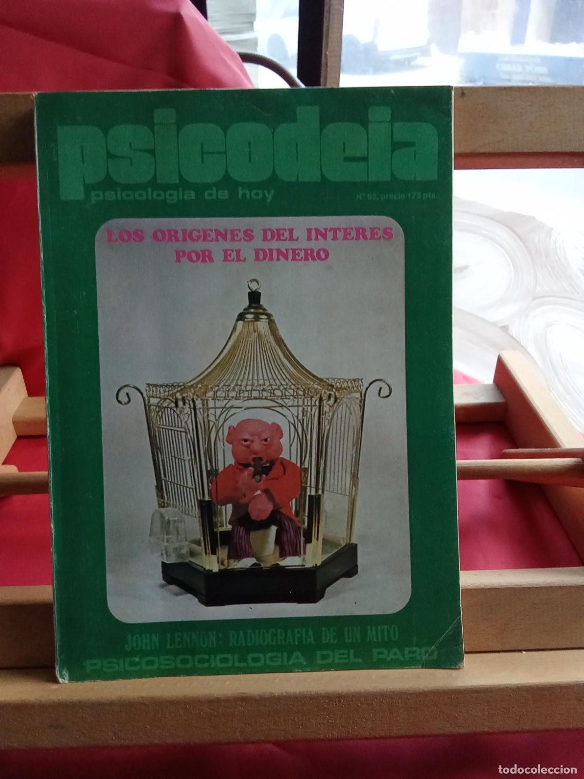 Libri di seconda mano: Psicodeia. Los origenes del interes por el dinero L.4898-2515