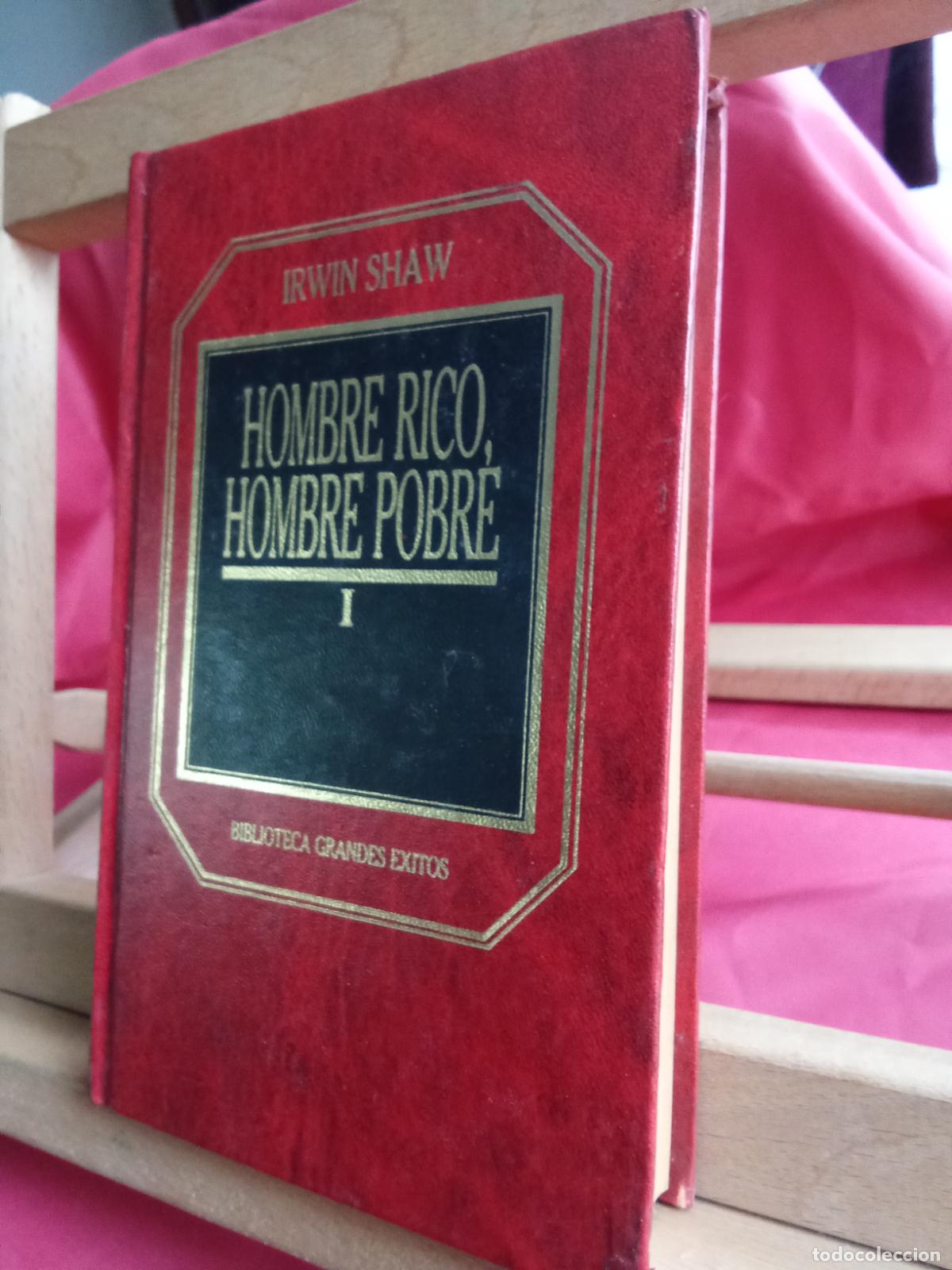 Livres: Hombre rico, hombre pobre I. Irwin Shaw L.16184-1915