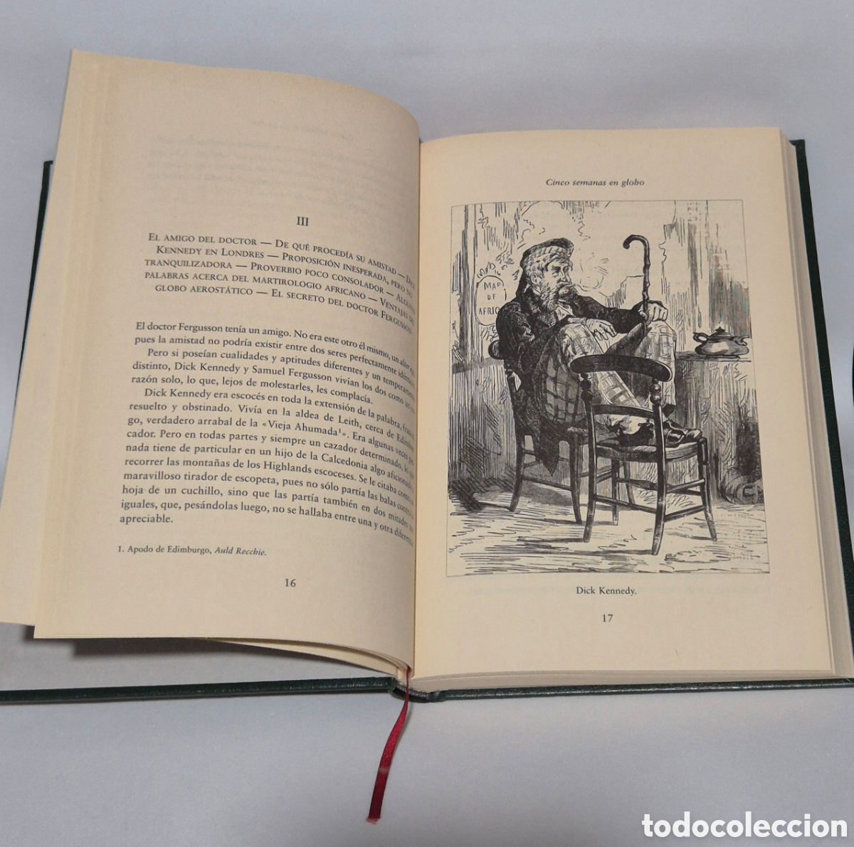 Libros: Cinco semanas en globo, de Julio Verne - Foto 3