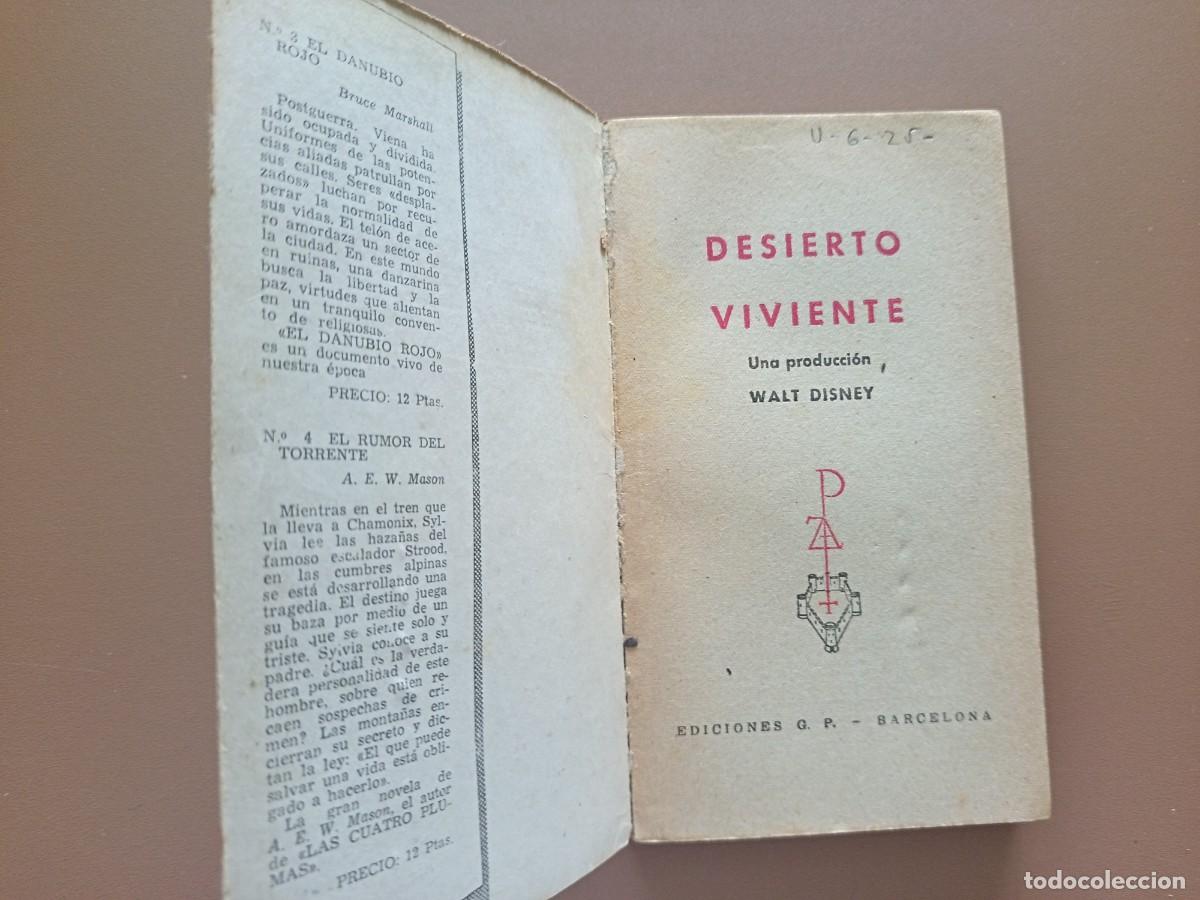 Libros: DESIERTO VIVIENTE- W. DISNEY - Foto 2