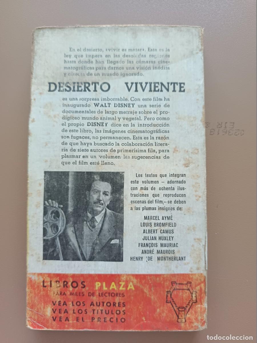 Libros: DESIERTO VIVIENTE- W. DISNEY - Foto 3