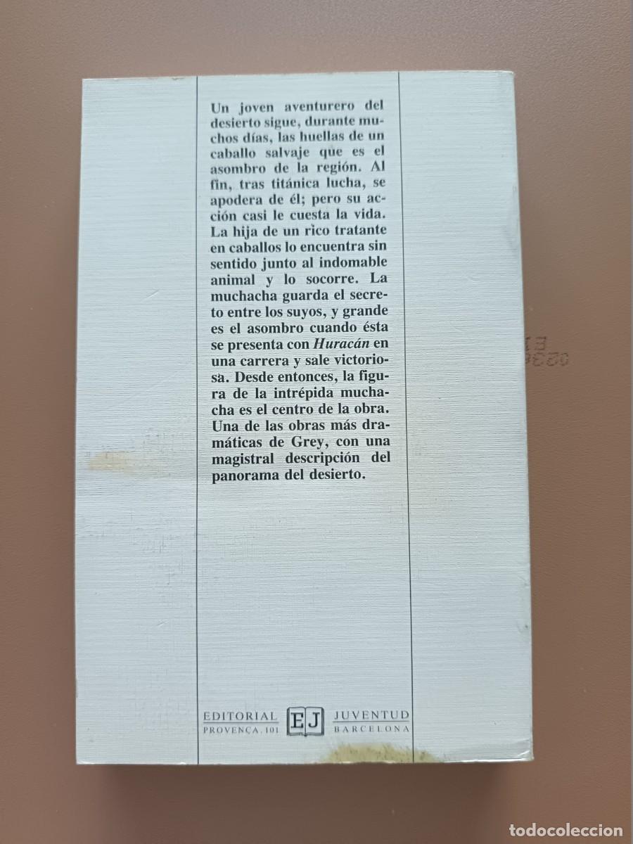 Libros: HURAC&Aacute;N - ZANE GREY- 1985 - Foto 2