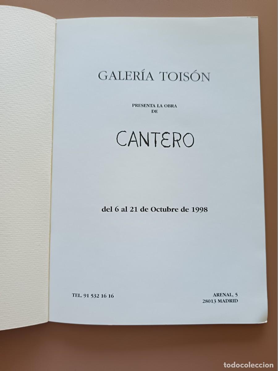 Libros: PINTURA: CANTERO-1998 - Foto 2
