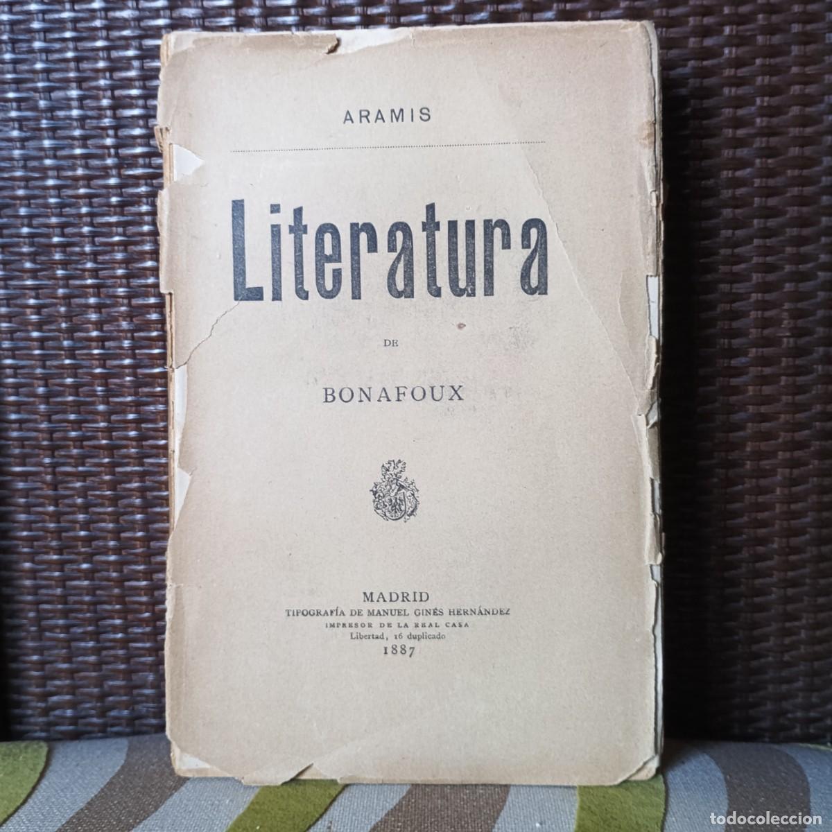Libri di seconda mano: Literatura de Bonafoux - Aramis