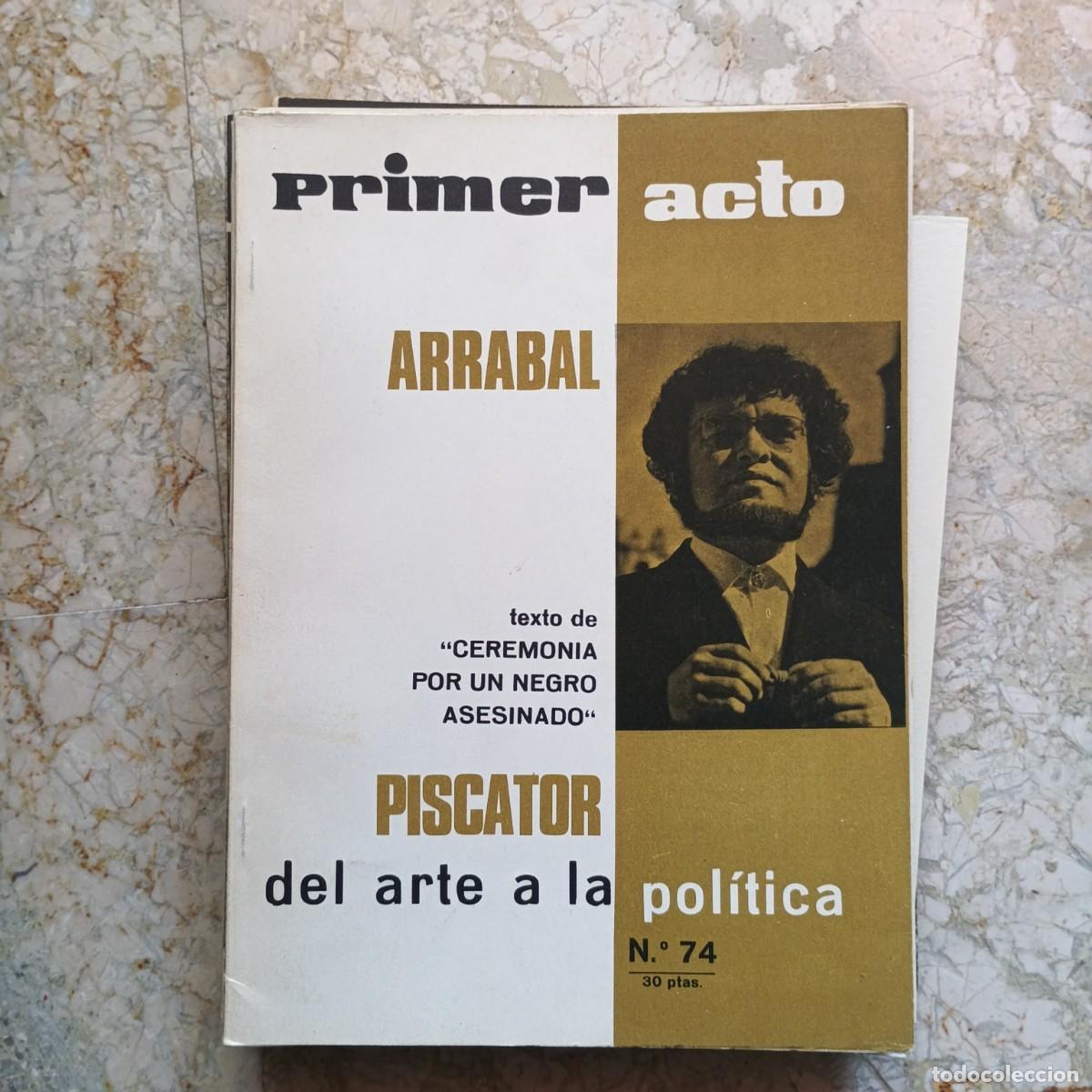 Libros: Primer Acto N&ordm; 74 : Arrabal - Primer acto - Foto 1