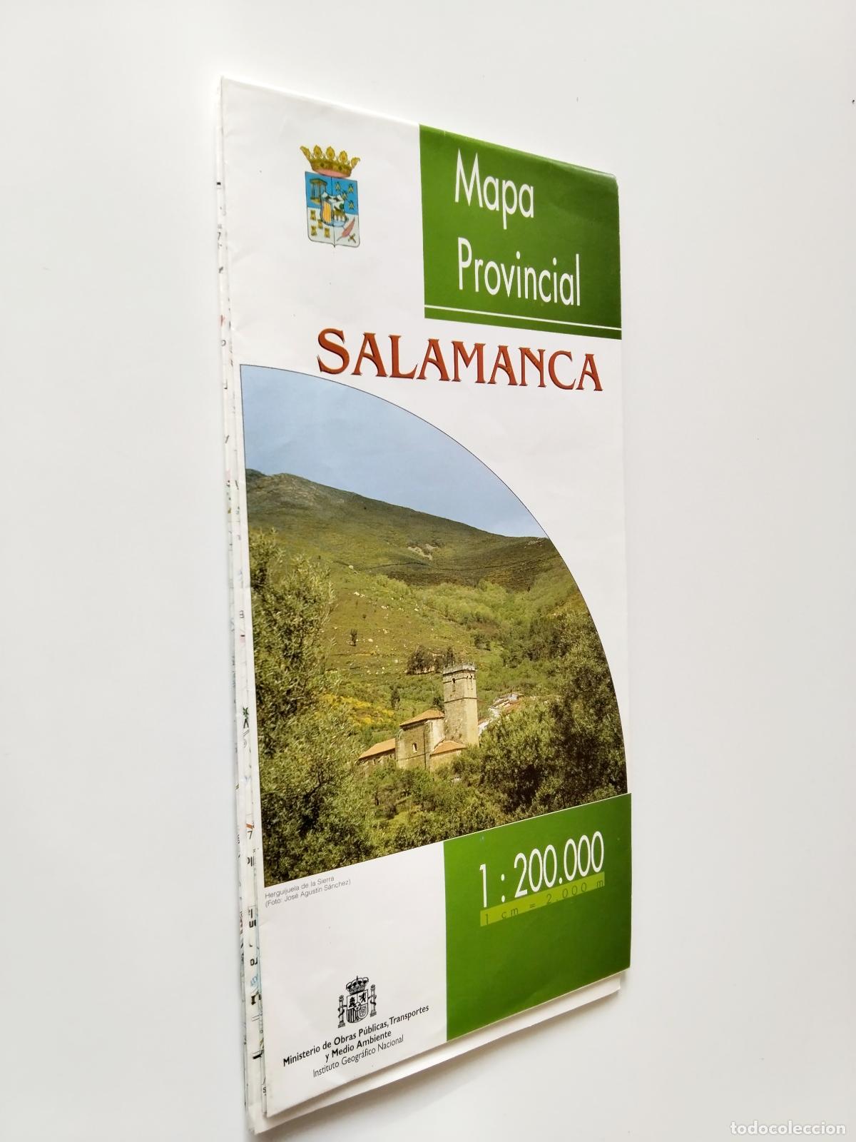 Libros: Ministerio de Fomento - Mapa provincial: Salamanca - Foto 1
