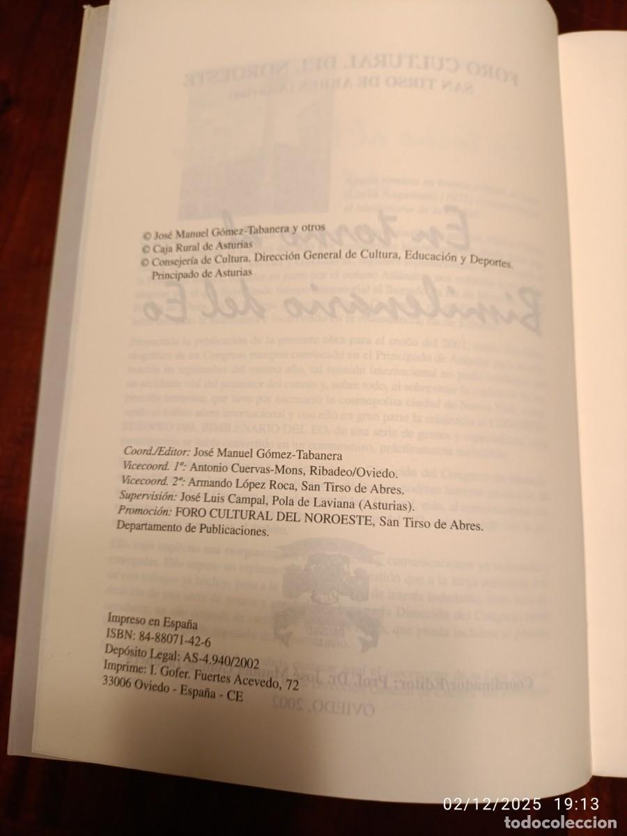 Libros: En torno al bimilenario del Eo - Foto 5