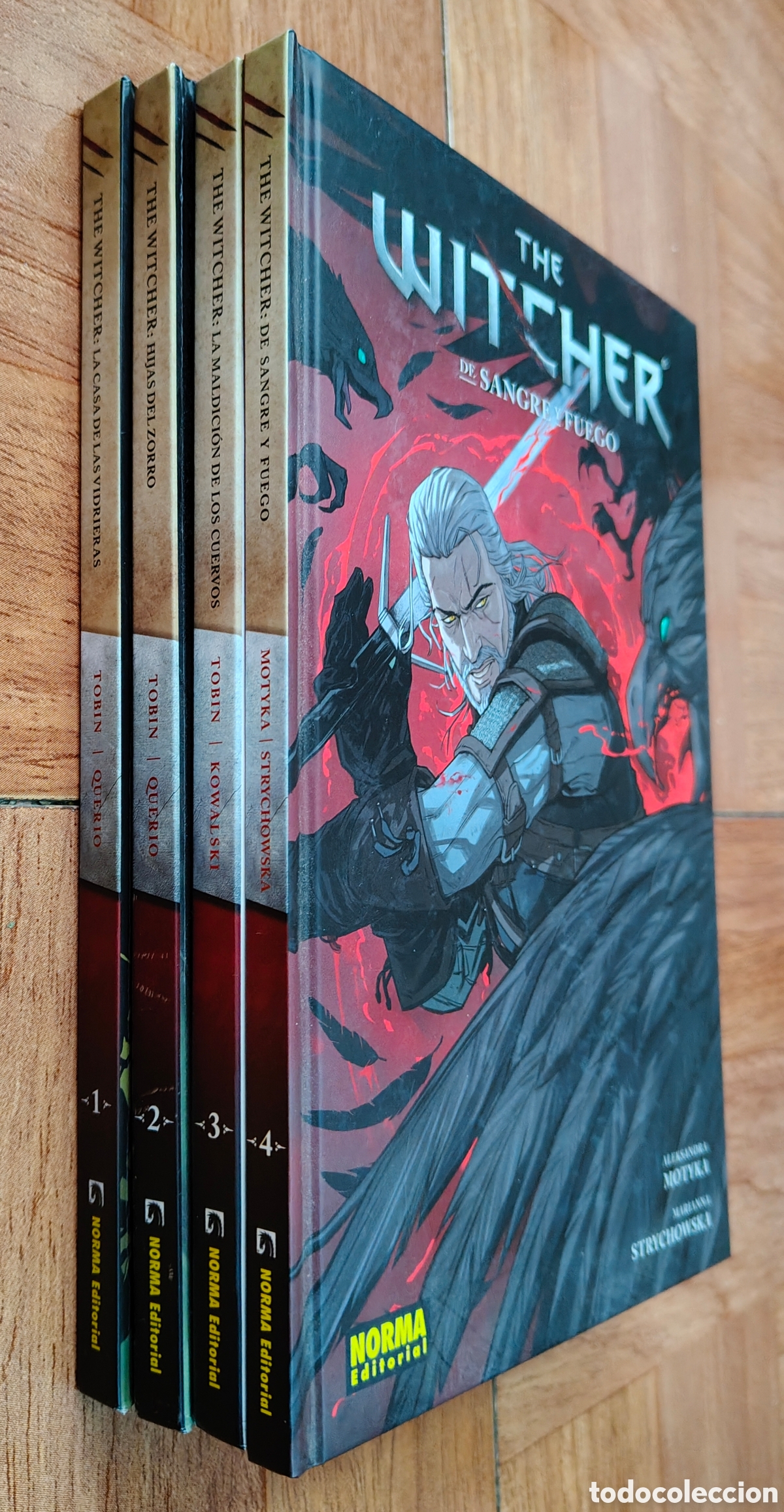 Libros: The Witcher � 4 Tomos (1-2-3-4) � Norma - VV. AA. - Foto 2