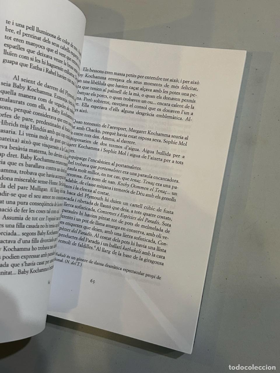 Libros: Arundhati Roy - El d&eacute;u de les coses petites - Foto 2