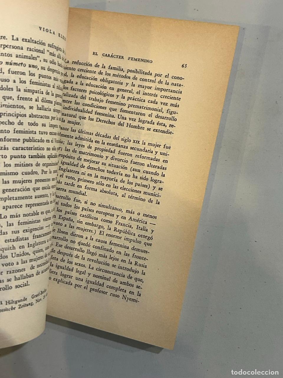 Libros: V. Klein - El car&aacute;cter femenino - Foto 2