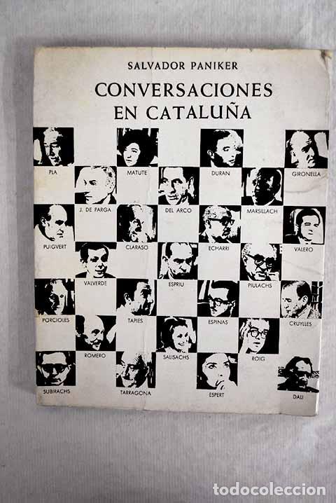 Libros: Conversaciones en Catalu&ntilde;a.- P&aacute;niker, Salvador