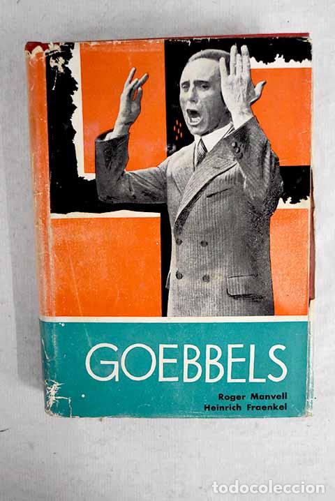 Libros: Goebbels: Manvell, Roger.- Manvell, Roger - Foto 1