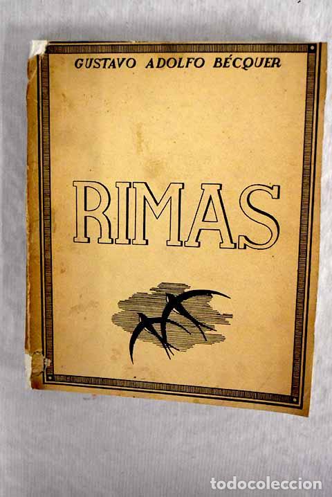 Libros: Rimas. Fiesta del Libro, 1936.- B&eacute;cquer, Gustavo Adolfo - Foto 1