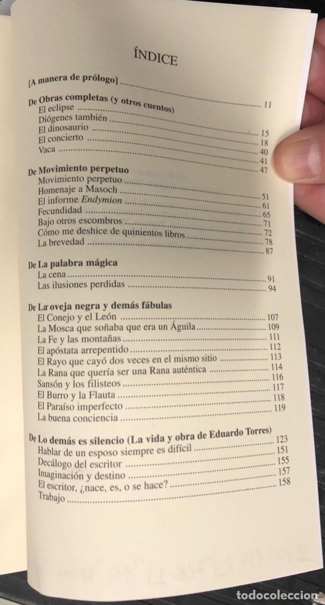 Libros: La brevedad - Monterroso, Augusto - Foto 2