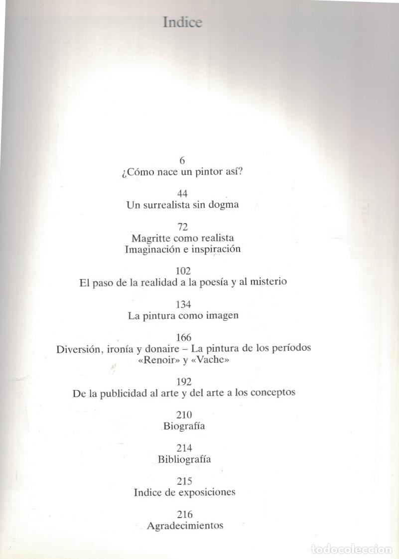 Libros: RENE MAGRITTE. 1898 &ndash; 1967. - Meuris. Jacques, - Foto 2