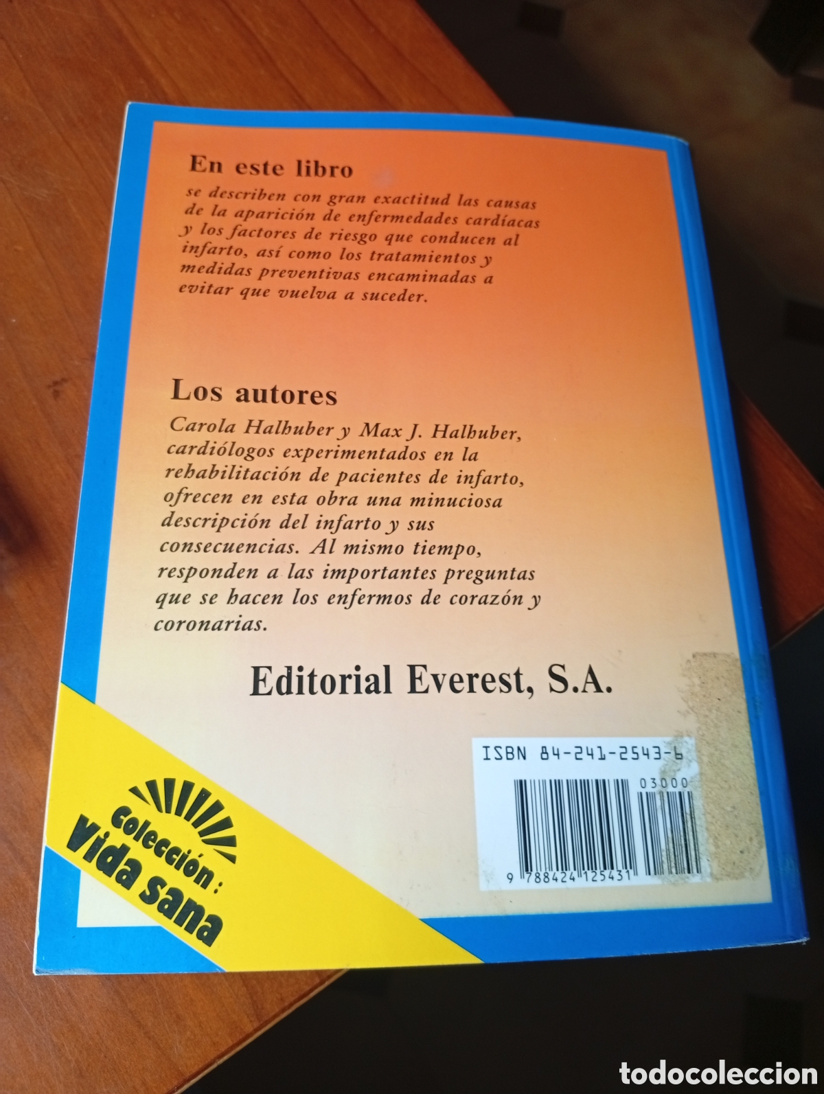 Libros: LIBRO COMO PREVENIR Y TRATAR EL INFARTO ED. EVEREST - Foto 2