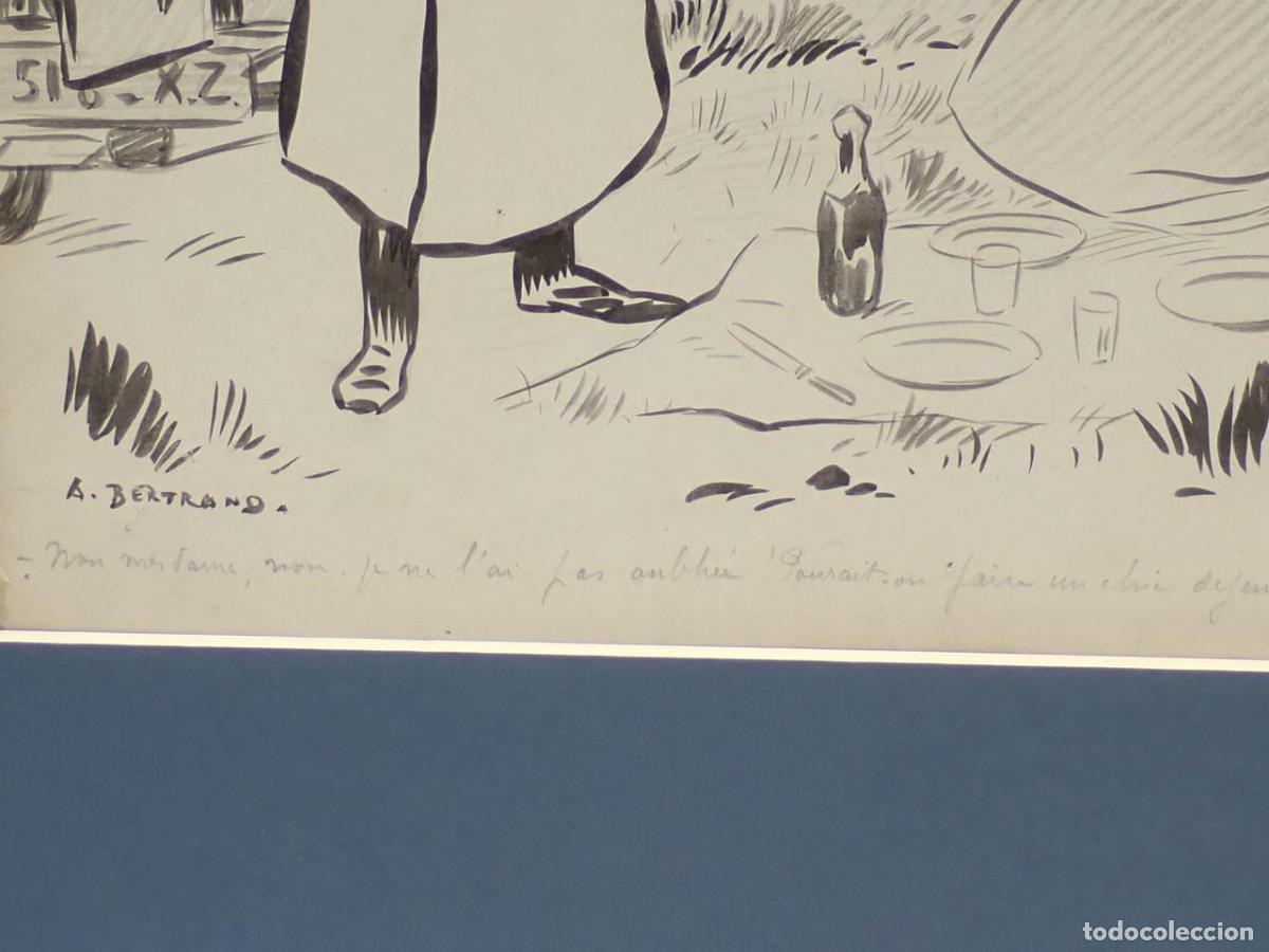 Libros: Dibujo original de A. Bertrand para ser publicado - BERTRAND, A. - Foto 2