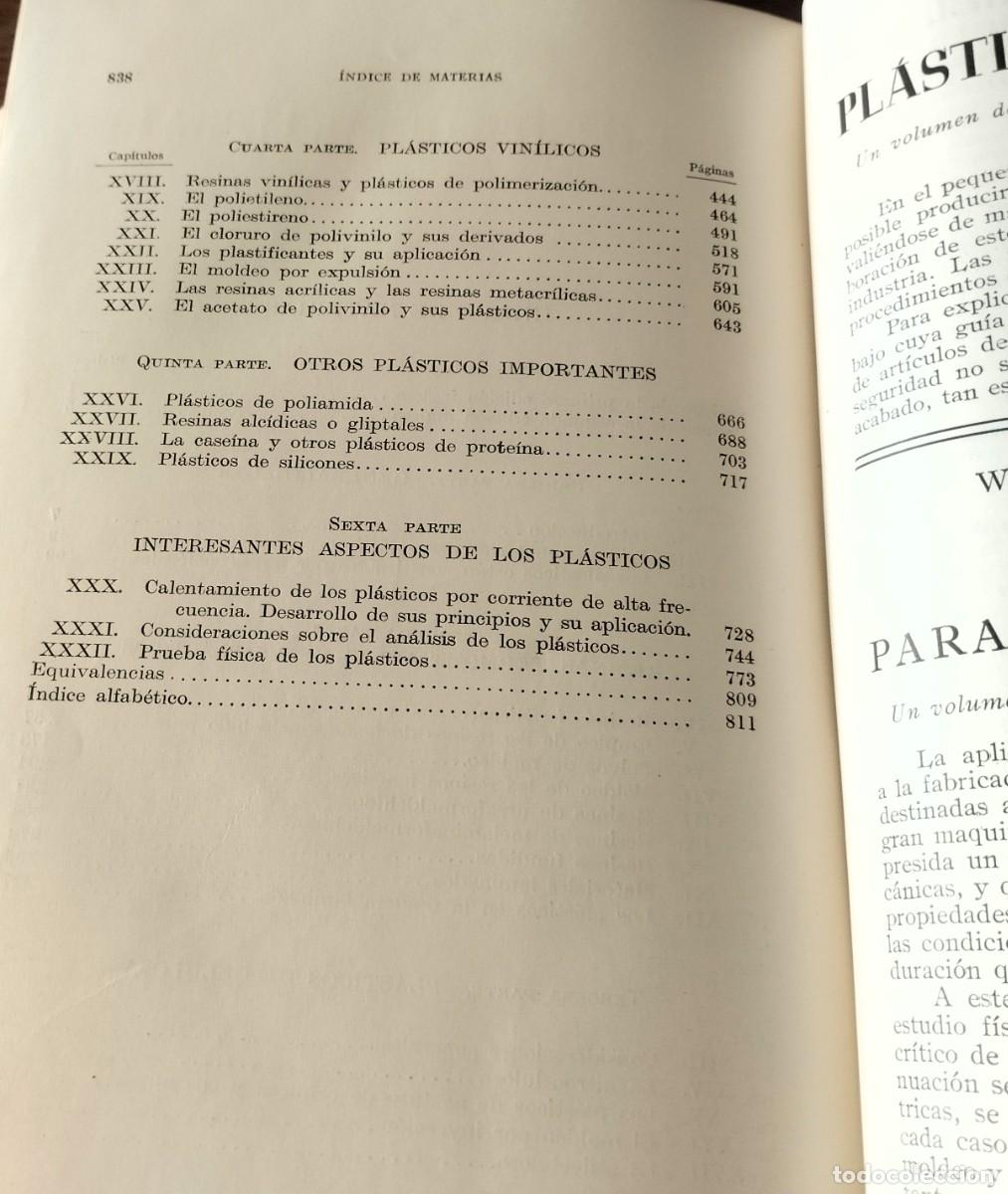Libros: Harby Barron, Pl&aacute;sticos modernos, Gustavo Gili, 1952, - Foto 4
