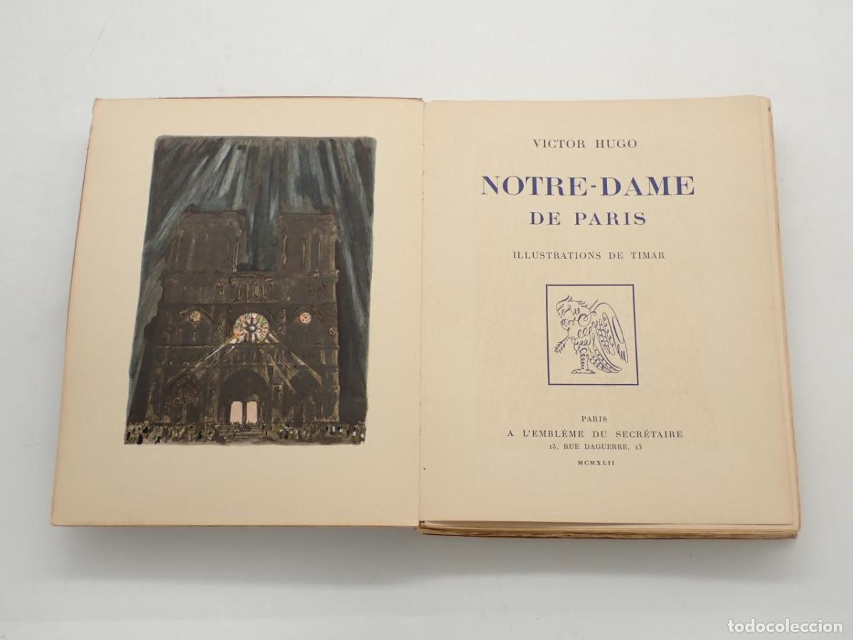 Libros: Notre-Dame de Paris. Illustrations de Timar - Victor Hugo - Foto 1