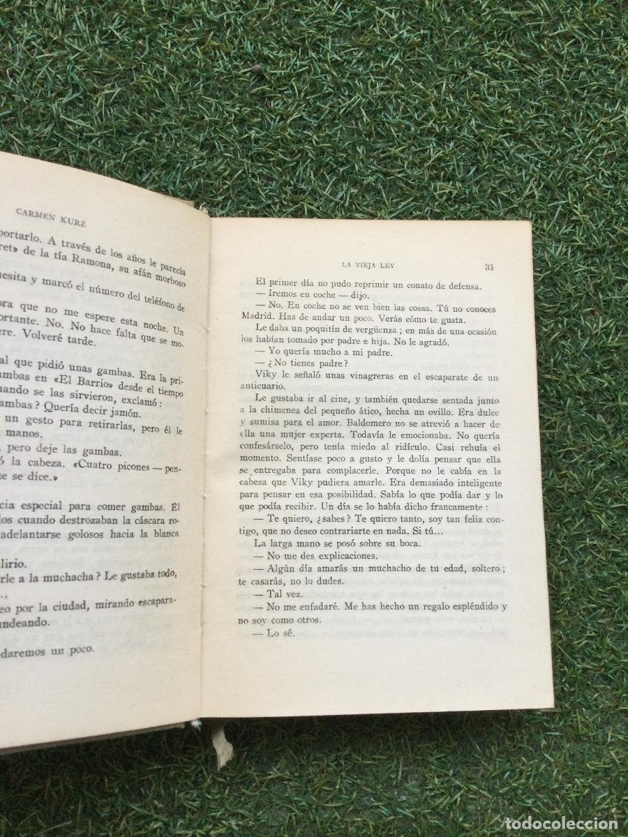 Libros: La vieja Ley Carmen Kurz - Foto 8
