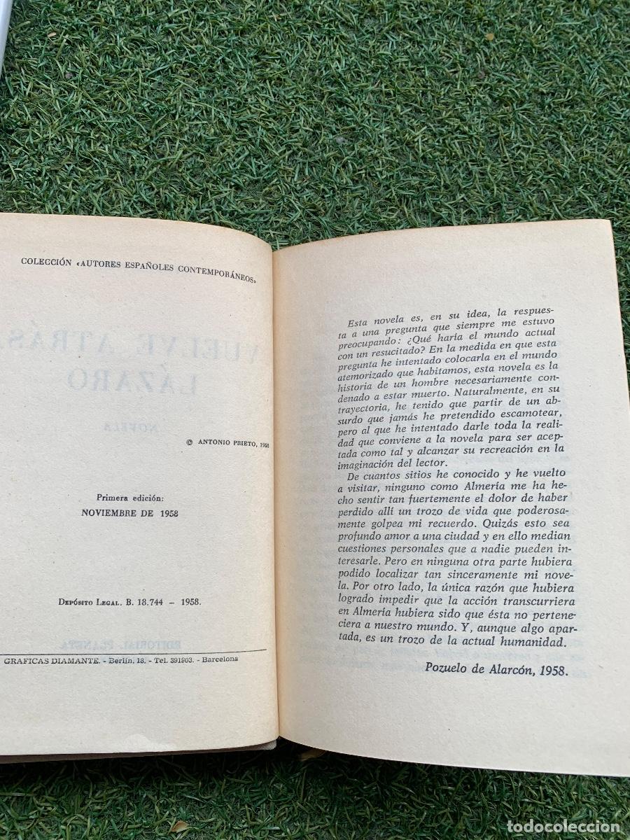 Libros: Vuelve atr&aacute;s, L&aacute;zaro - Foto 3